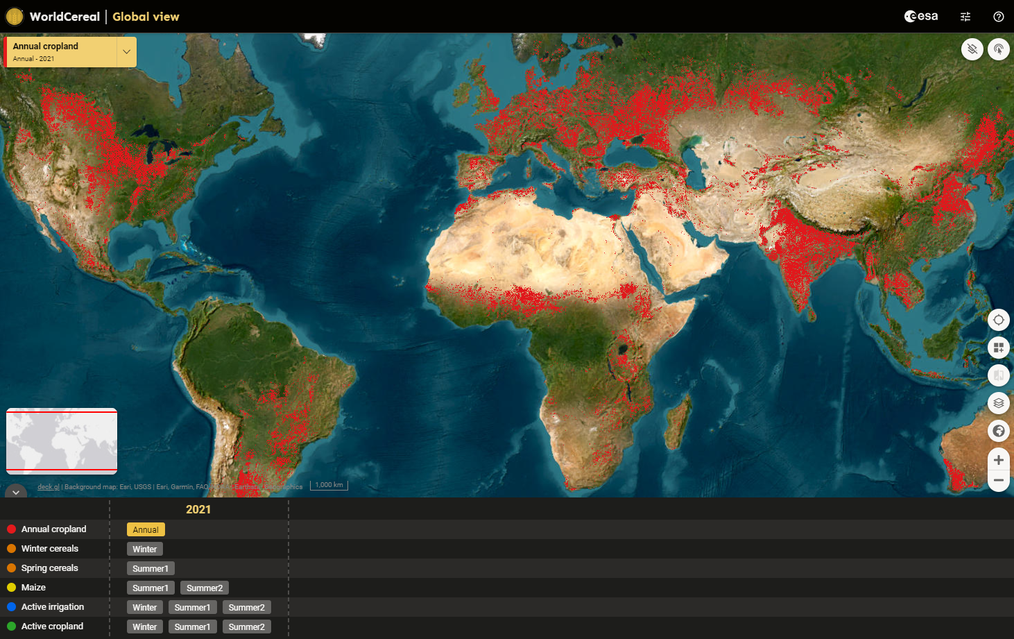 ESA WorldCover Global Viewer