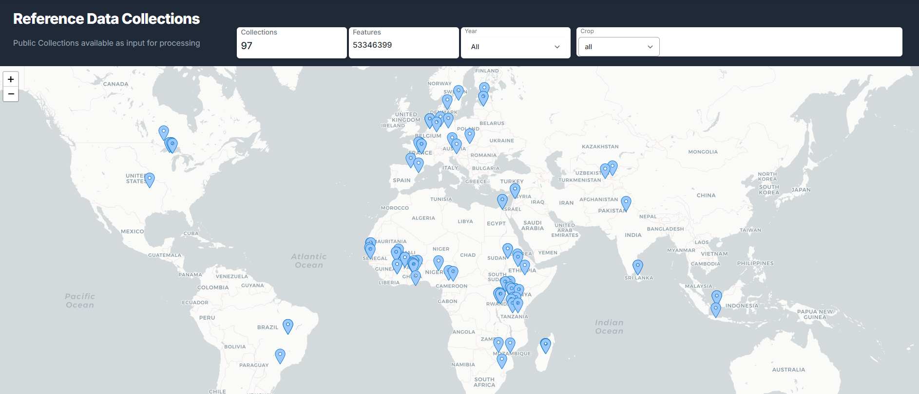 Publicly available datasets